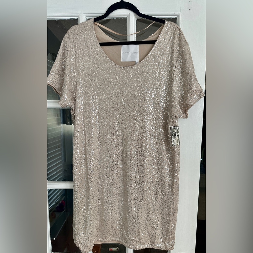NEW! Victoria’s Secret Supermodel Essentials Sequin Dress, Size Women’s Medium